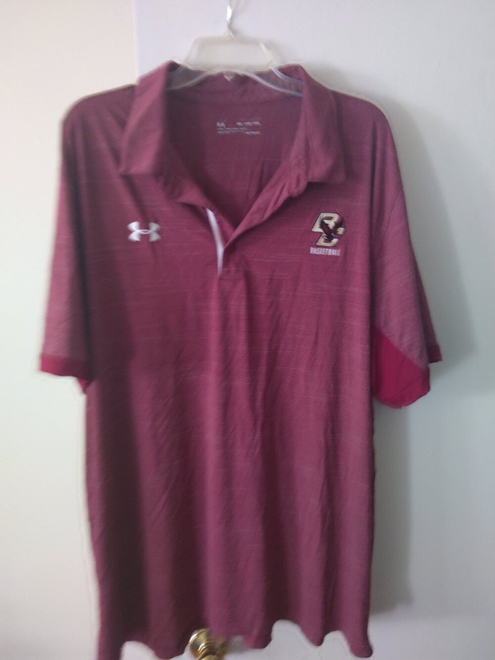 Men's BC Men's Basketball Under Armor 3xl polo